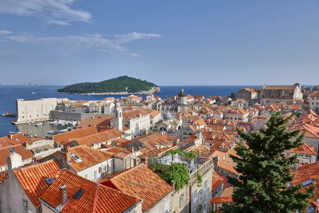 Altstadt Dubrovnik Kroatien Stadtmauer