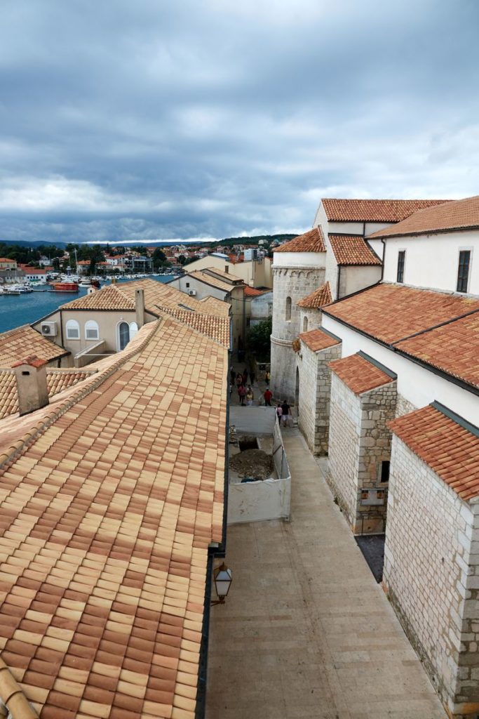 Frankopan Castle Festung Krk Stadt Kroatien