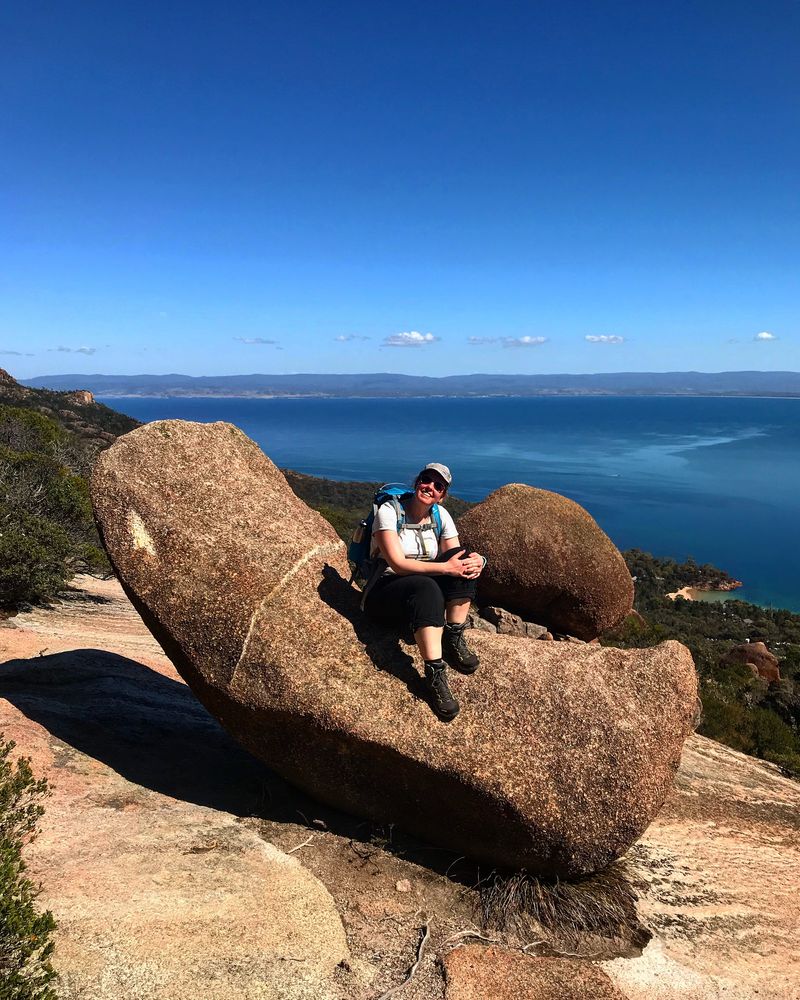 Tasmanien Australien Mount Amos Wineglass Bay