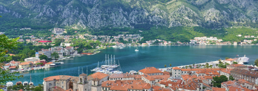 Ausblick Kotor Montenegro
