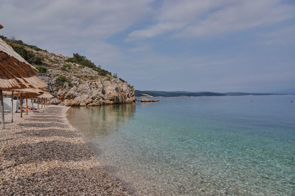 Bucht Vrbnik Krk Kroatien