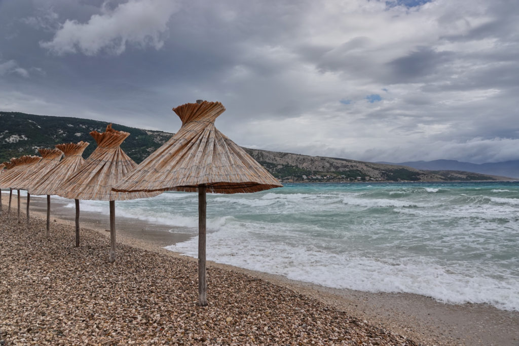 Strand Bucht Baska Krk Kroatien