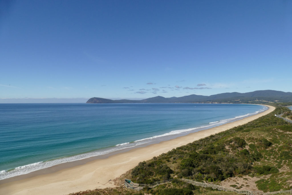 The neck Aussichtspunkt Bruny Island Tasmanien