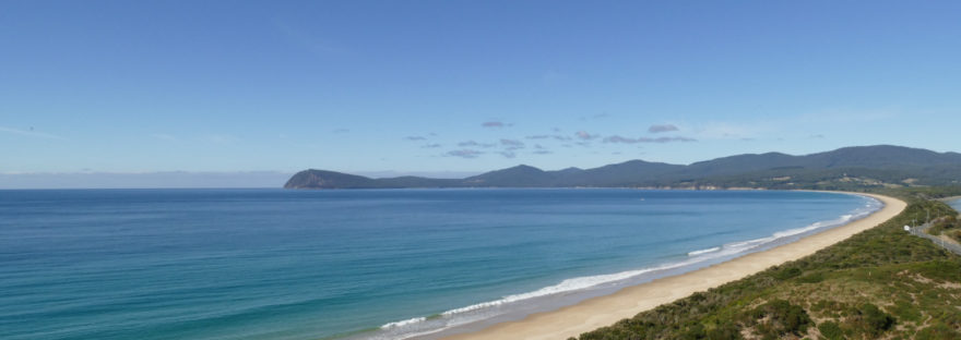 The neck Aussichtspunkt Bruny Island Tasmanien