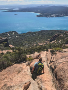 Abstieg Mount Amos