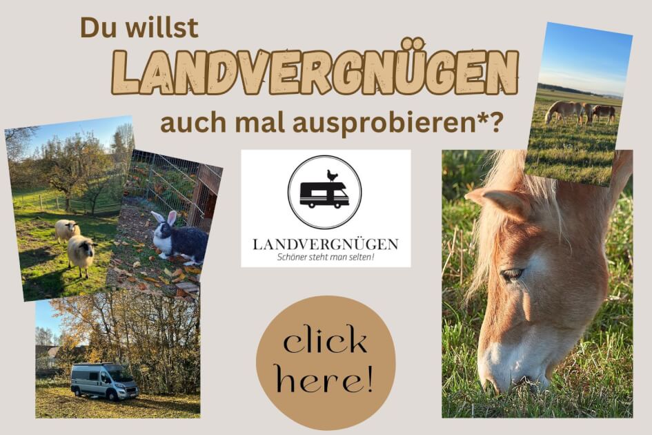 Camper Geschenke - eine Landvergnügen Mitgliedschaft 