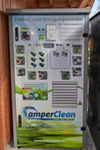 Camper Clean Reinigung Chemie Toilette