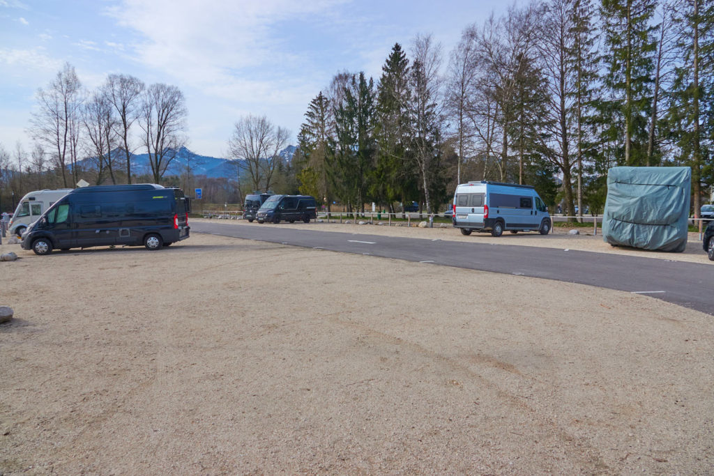 Stellplätze Wohnmobilhafen am Chiemsee