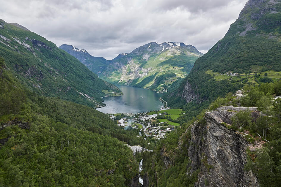 Geiranger Fjord Norwegen