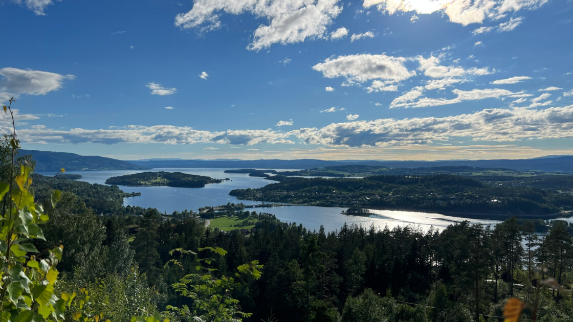 Norwegen Rundreise erster Stopp Tyrifjord