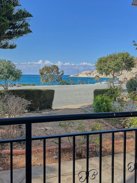 Zypern Hotels Yialos Apartments Pissouri Aussicht