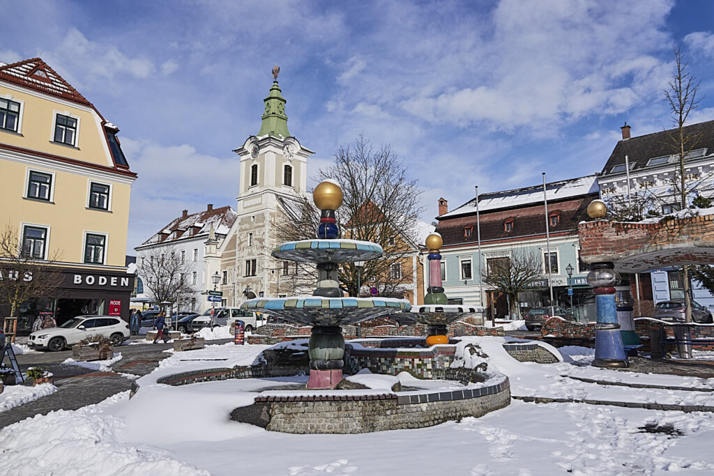 Die Altstadt von Zwettl im Waldviertel