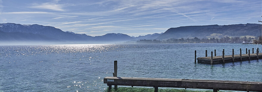 Der Attersee im Salzkammergut