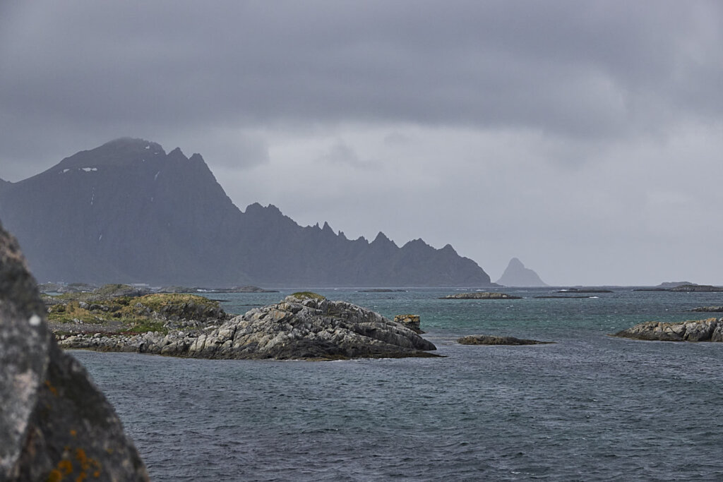 Schroffe Küste Andøya