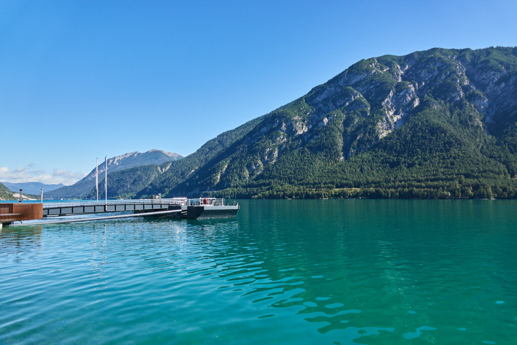 Achensee Schiffanlegestelle Pertisau
